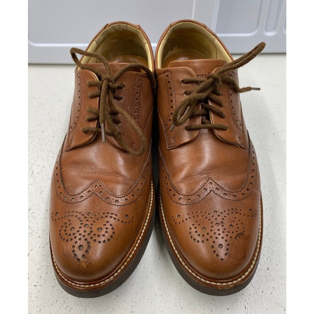 Samuel Hubbard Tipping Point Wingtip Oxford Portugal leather dress shoes 9 - Picture 4 of 8